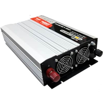 ממיר מתח 1500W וואט 12V/1500W Modified Sine Wave Power Inverter מבצע!! עד גמר המלאי. ממיר מתח איכותי וקל משקל. 2.6 ק"ג בלבד! הספק 1500W .קומפקטי בטכנולגיה חדישה.מיועד להמרה מ 12 וולט DC לפלט של 220V AC . להפעלת מכשירים וציוד חשמלי במכונית הדורשות כוח AC. ממיר מתח 1500W וואט 12V/1500W Modified Sine Wave Power Inverter