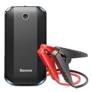 בוסטר התנעה מבית באסוס Baseus 800A מצוין לרכבים היברידים ועד 3500סמ"ק בנזין 2500 דיזל