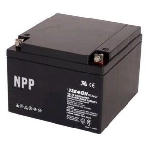 מצבר 12V פריקה עמוקה 24Ah מתאים לאל פסק ומערכות סולאריות ,Deep Cycle Battery 24AH
