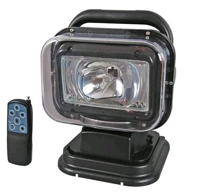 פנס פרוז'קטור קסנון נשלט הספק HID 45W,עוצמת הארה 4500Lm, כולל שלט רחוק פנס פרוג'קטור עוצמתי פרוזקטור קסנון, כולל שלט רחוק לשליטה מלאה 360 מעלות, נורת HID 45W. גוף עשוי אלומיניום, עמיד בתנאי מזג אוויר שונים, עמיד בפני זעזועים, מתאים לרכבי שטח, רכבי חקלאות, רכבי קידוח, רכבי עבודה לתנאי לילה.סירות ויאכטות. פנס פרוז'קטור קסנון נשלט הספק HID 45W,עוצמת הארה 4500Lm, כולל שלט רחוק