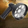 פנס פרוזקטור LED נייד מקצועי נטען הספק 27W עוצמת הארה 2600Lm בעל 9 נורות לד CREE