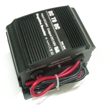 ממיר מתח נמוך 24V ל-12V וולט,DC to  DC הספק 5A אמפר.מקט DC/DC Converter 2412-5A