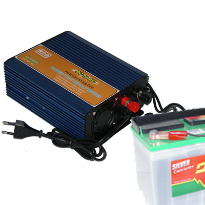 ממיר מתח 500W +מטען למצבר+אל פסק לבית ולמשרד.3 באחד.מיועד לטעינת מצברים 12V ולהפקת מתח חשמלי למוצרי חשמל ממצבר 12וולט