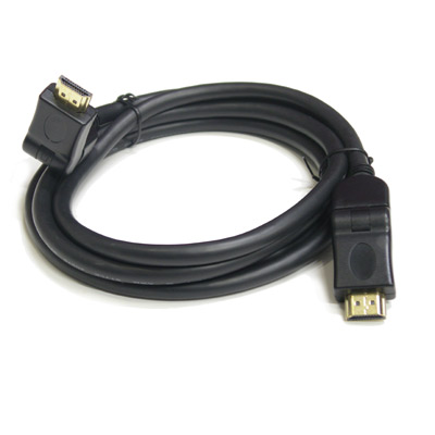 כבל HDMI 1.3 מפרקי בשני הצדדים פול HD זכר/זכר אורך 1.8 מטר