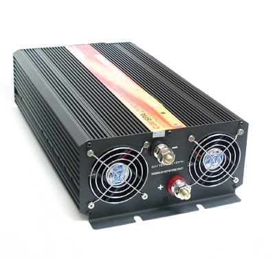 ממיר מתח 12V הספק 4000W וואט, להתקנה קבועה ברכב , 4000W DC 12V- 220V ENPOWER INVERTER
