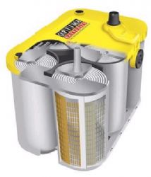 מצבר אופטימה ג'ל ספירל Optima YellowTop Spiral Battery EN-CCA 765A 12V 55Ah