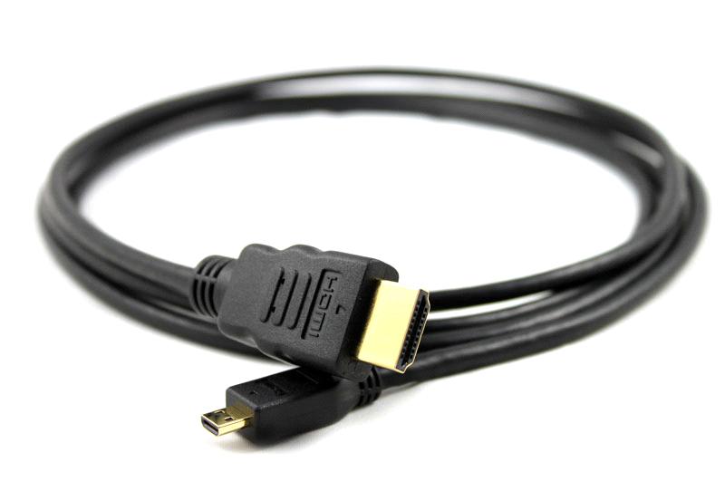 כבל סינכרון HDMI איכותי ל Mini HDMI ציפוי מוזהב באורך 1.5 מטר