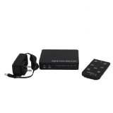 תיבת מיתוג HDMI מסך אחד ל 5 יציאות כולל שלט וספק מתח