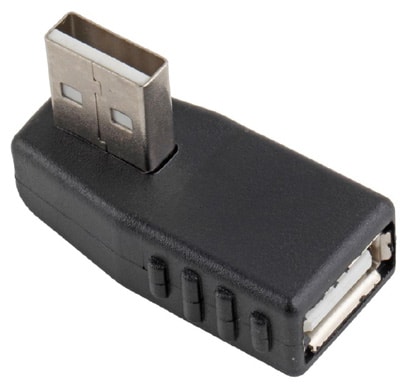 מתאם USB 2 מנקבה לזכר איכותי, High Quality USB 2.0 A Male to Female Adapterד