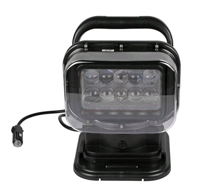פנס פרוז'קטור לד CREE LED נשלט הספק 50W,עוצמת הארה 6500Lm, כולל שלט רחוק