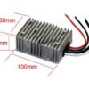 ממיר מתח נמוך מוגן מים DC to DC Step-Up 12Vdc to 48Vdc 8A