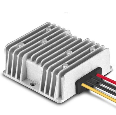 ממיר מתח נמוך מוגן מים DC to DC Step-Up 12Vdc to 36Vdc 3A