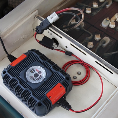 מטען מצברים לקלנועית 26A/36V מקצועי מבית נוקו האמריקאי בטכנולוגית דגם GX3626