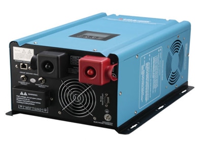 ממיר מתח 24V 5000W סינוס טהור היברידי מטען מצברים מובנה 5000W Hybrid Off Grid Power Inverter
