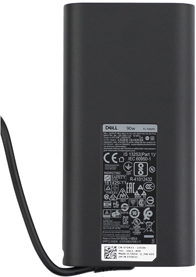 מטען מקורי למחשב נייד דל Dell Latitude 5280 5480 5580 7280 7480 7380 90W Type C