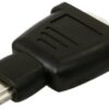 מתאם HDMI זכר ל- DVI נקבה