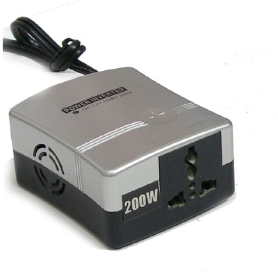 ממיר מתח 12V 200W לשימוש ברכב או ממצבר הספק כללי 200W מוצר חדש! קומפקטי ובעל עוצמה גבוהה של 200W הכולל ,ממיר בעל שקע תלת פיני עם אבטחה מלאה. להפעלת מכשירים חשמליים ברכב ..הספק 200 וואט. ממיר מתח 12V 200W לשימוש ברכב או ממצבר הספק כללי 200W