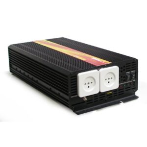 ממיר מתח 12V הספק 4000W וואט, להתקנה קבועה ברכב , 4000W DC 12V- 220V  ENPOWER INVERTER