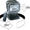 פנס פרוז'קטור קסנון נשלט הספק HID 45W,עוצמת הארה 4500Lm, כולל שלט רחוק פנס פרוג'קטור עוצמתי פרוזקטור קסנון, כולל שלט רחוק לשליטה מלאה 360 מעלות, נורת HID 45W. גוף עשוי אלומיניום, עמיד בתנאי מזג אוויר שונים, עמיד בפני זעזועים, מתאים לרכבי שטח, רכבי חקלאות, רכבי קידוח, רכבי עבודה לתנאי לילה.סירות ויאכטות. פנס פרוז'קטור קסנון נשלט הספק HID 45W,עוצמת הארה 4500Lm, כולל שלט רחוק
