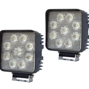 פרוז'קטור לד מרובע לעבודה ולרכבי שטח  Flood Beam LED הספק 27W