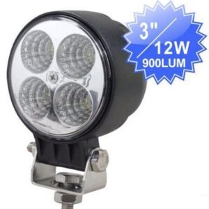 פנס עבודה תאורה פרוז'קטור לד, CREE LED הספק 12W, עוצמת הארה 12W CREE LED 700 lm
