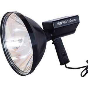 פנס פרוז'קטור קסנון הספק 35W,עוצמת הארה 3500Lm,קוטר 150ממ,מרחק הארה 1500 מטר ,35W HID
