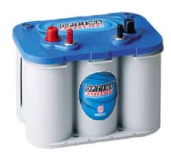 מצבר אופטימה ג'ל ספירל Optima BlueTop Spiral Battery EN-CCA 765A 12V 55Ah