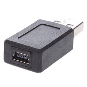 מתאם USB זכר למיני USB נקבה