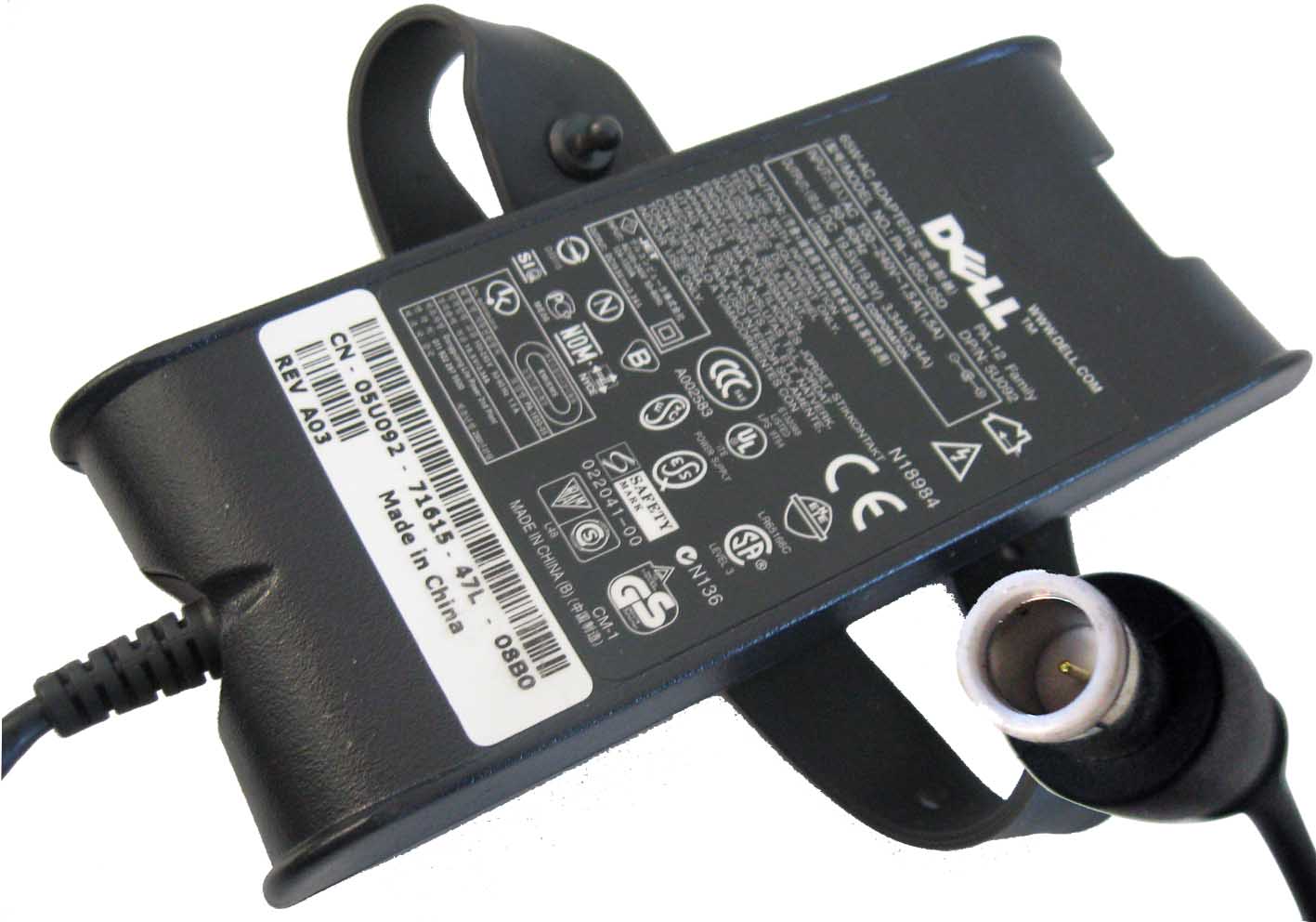 מטען מקורי למחשב נייד Dell Vostro 3360 ספק כוח מקורי לנייד מסוג דל וסטרו 3360,מקטים:PA-12 Family,PA12 Family,0V0KR,331-5968,928G4, LA65NS2-01,PA-1650-02DD מטען מקורי למחשב נייד Dell Vostro 3360