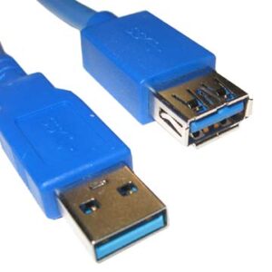 כבל 2.0 USB זכר נקבה באורך של 5 מטר