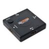 מפצל HDMI נקבה משלוש לאחד עם כפתור בחירה מפצל משלוש לאחד, 4 חיבורי HDMI נקבה : שלוש כניסות ויציאה אחת. מפצל HDMI נקבה משלוש לאחד עם כפתור בחירה