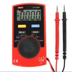 רב מודד דגם 120UT,מודד מתח דיגיטלי כולל צג דיגיטלי