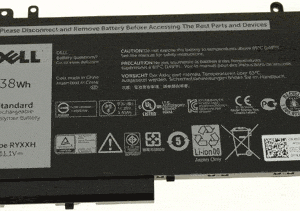 סוללה מקורית למחשב נייד Dell Latitude E5450, E5550, E5250 RYXXH 4 cell 38Wh