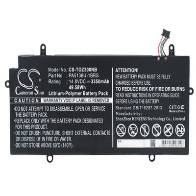 סוללה חליפית למחשב נייד TOSHIBA Portege Z30 PA5136U-1BRS