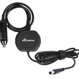 מטען רכב למחשב נייד inspiron DELL לכל סוגי מחשבי דל עד 65W כולל יציאת USB