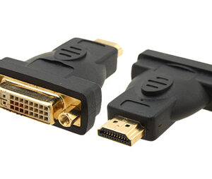 מתאם HDMI זכר ל- DVI נקבה