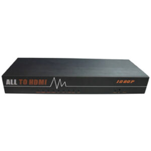 ממיר אות HDMI הכל באחד ,המרת כל היציאות האנלוגיות הקיימות  ל HDMI