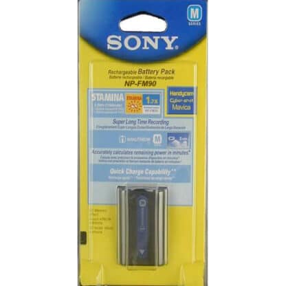 סוללה מקורית למצלמות סוני Sony Battery NP-FM90 בטריה מקורית למצלמות סוני Sony Battery NP-FM90 סוללה מקורית למצלמות סוני Sony Battery NP-FM90