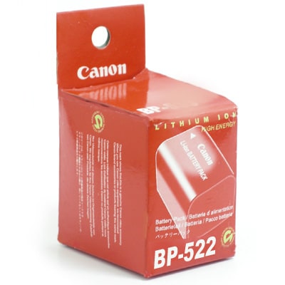 סוללה מקורית למצלמות קנון MV600i,MV630i Canon Battery BP-522 בטריה איכותית מקורית למצלמות קנון MV600i,MV630i Canon Battery BP-522 סוללה מקורית למצלמות קנון MV600i,MV630i Canon Battery BP-522