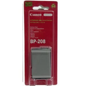 סוללה מקורית למצלמה דיגיטלית למצלמות קנון Canon  Battery BP-208