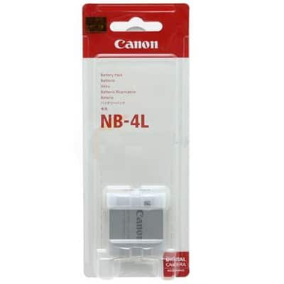 בטריה מקורית למצלמה דיגיטלית CANON מתאימה למצלמות קנון Canon Battery NB-4L
