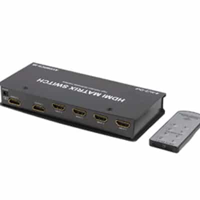 רכזת מיתוג HDMI מטריקס 4 - 2 HDMI MATRIX PORT SWITCH