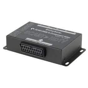 ממיר אות וידאו טרנסקודר SCART TO COMPONENT