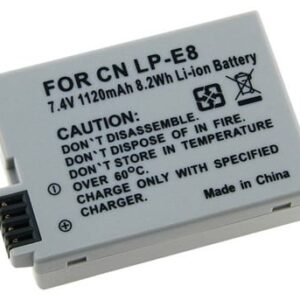 סוללה חליפית למצלמת קנון Canon Battery LP-E8
