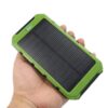 סוללה ניידת סולארית בהספק של 12000mAH למחשב טאבלט וסלולריים סמסונג, LG, אייפון ולכל מטרה