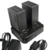 מטען דואלי לסוללה פנסוניק VW-VBG130,VW-VBG260  PANASONIC
