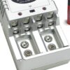 מטען ל- 3 סוגי סוללות + 4 סוללות 3000MAH  AA מסוג Ni-Mh