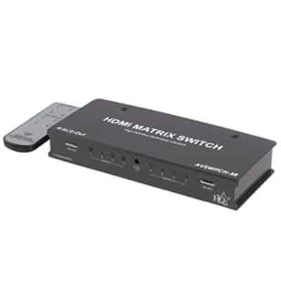 רכזת מיתוג HDMI מטריקס 4 - 2 HDMI MATRIX PORT SWITCH
