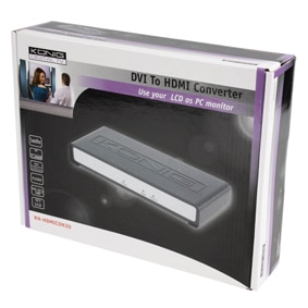 ממיר אות DVI TO HDMI CONVERTER ,כולל אודיו דיגיטלי בחיבור אופטי או קואקסיאלי
