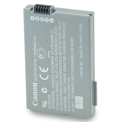 סוללה מקורית למצלמה דיגיטלית למצלמות קנון Canon Battery BP-208